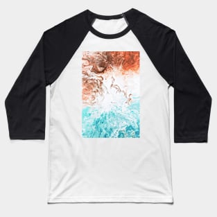 Abstract Art giving Positive vibes Baseball T-Shirt